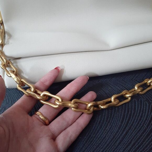 NWOT Zara Faux Leather Slouchy Shoulder Bag - Picture 6 of 15